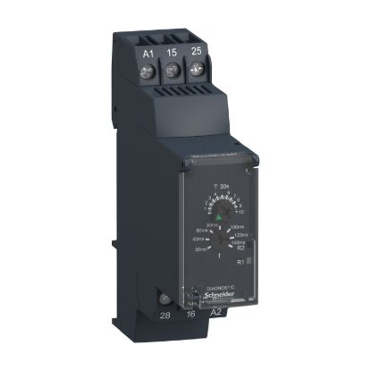 Picture of single function relay, Harmony Timer Relays, 8A, 2CO, 0.3sâ€¦30s, star delta, 24...240V AC DC