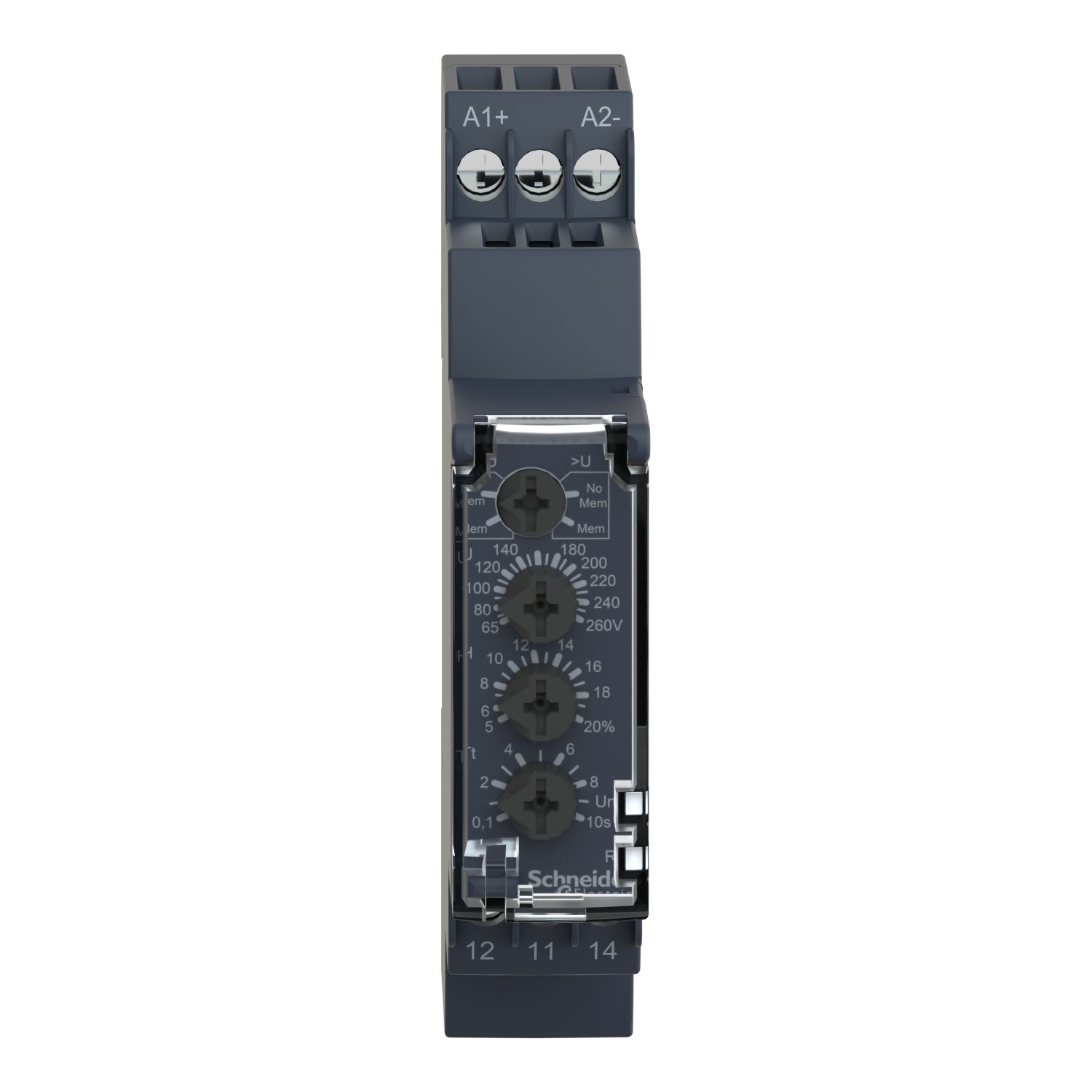 Picture of Modular 1-phase voltage Control Relay, Harmony Control Relays, 5 A, 1 CO, 65…260 V AC/DC