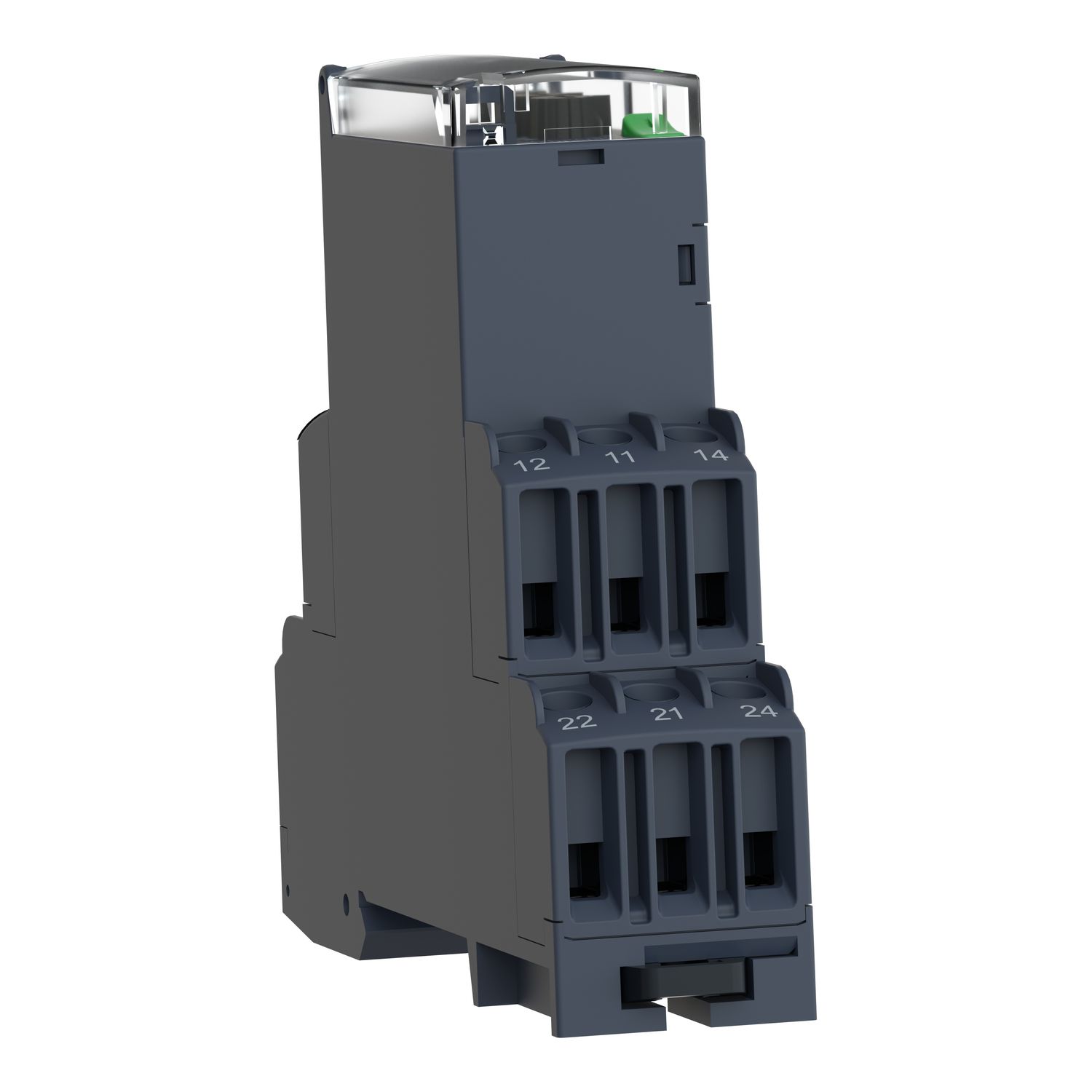 Picture of 3-phase control relay, Harmony Control Relays, 8A, 2CO, overvoltage and undervoltage detection, 200â€¦240V AC
