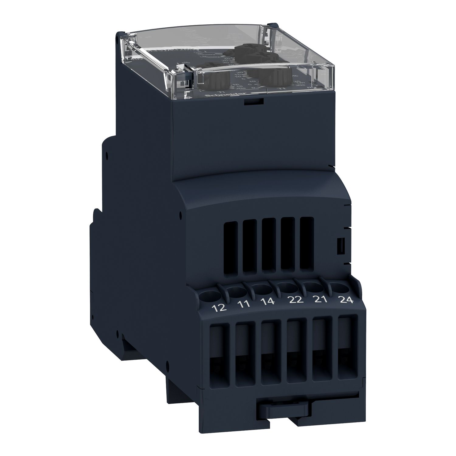 Picture of Modular 1 phase current Control Relay, Harmony Control Relays, 5A, 2CO, 2…500mA, 24…240V AC DC