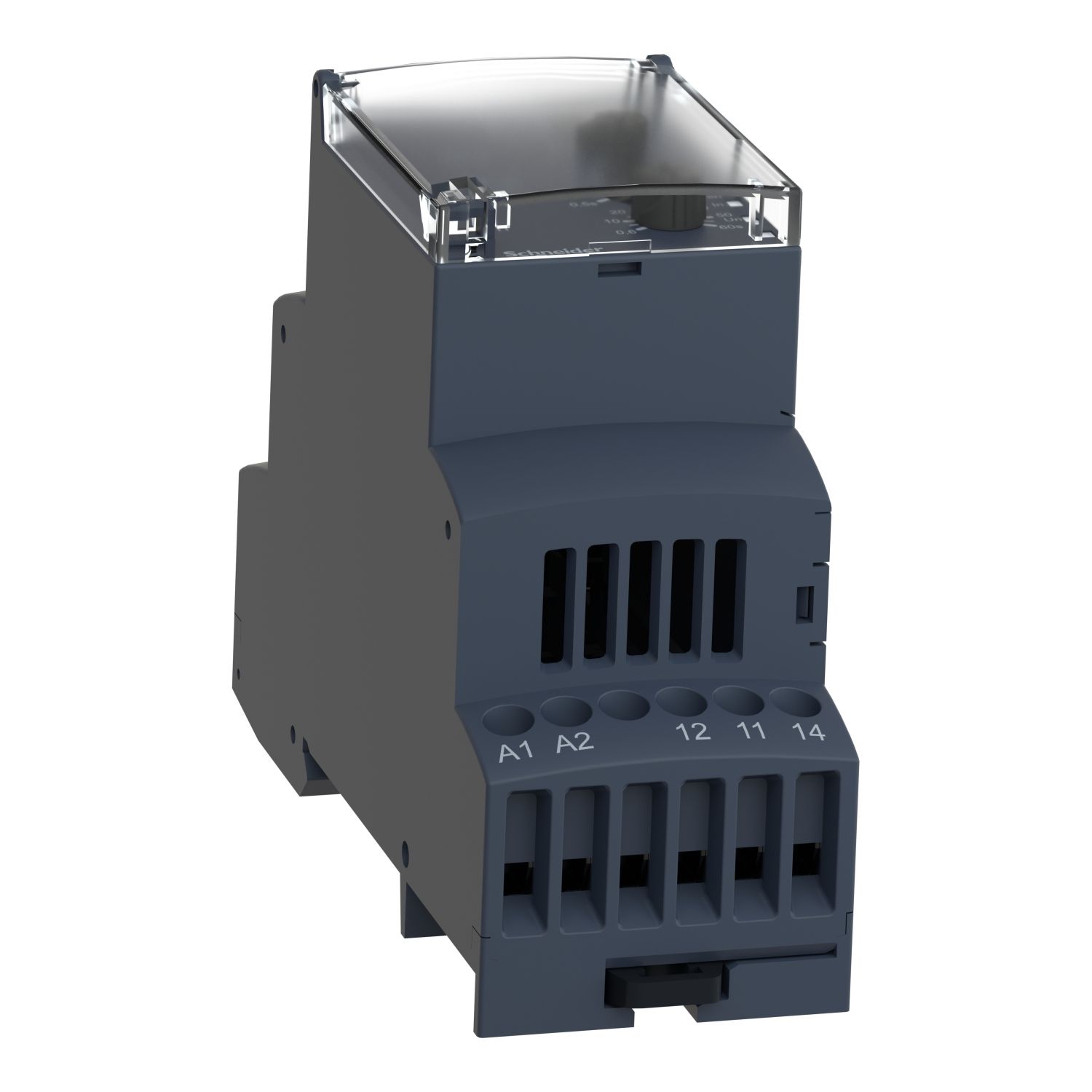 Picture of Modular 1 phase Voltage Control Relay, Harmony Control Relays, 5A, 2CO, range 15..600V, 24..240V AC DC
