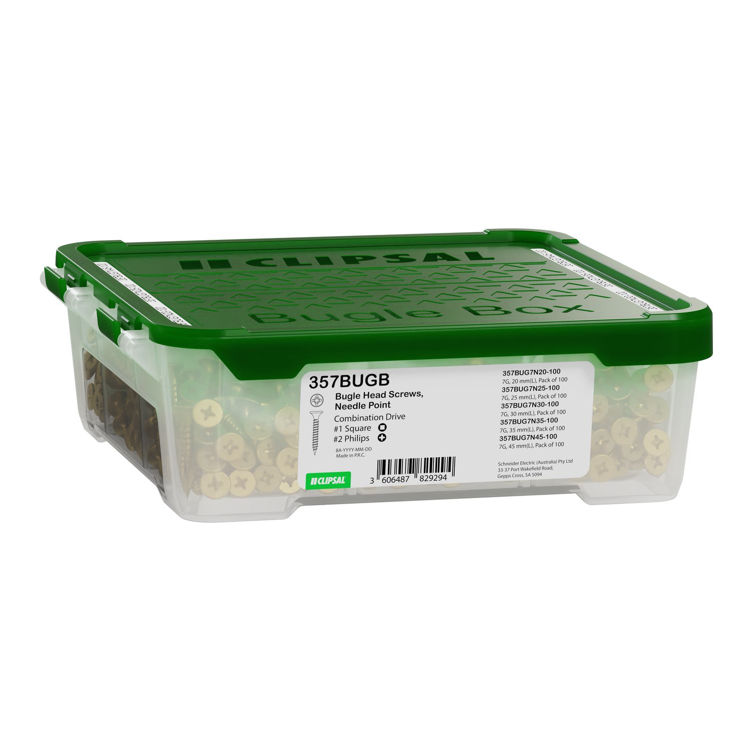 Picture of Bugle box, Clipsal General Accessories, 5 set of screw multipack type