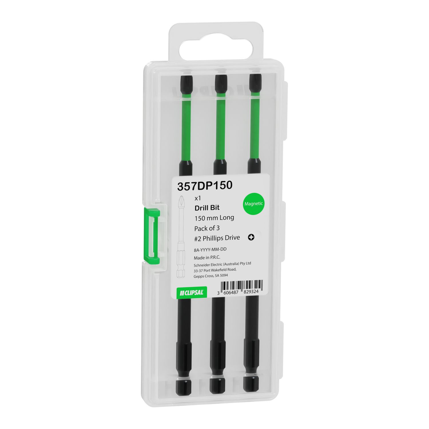 Picture of Driver bit, Clipsal General Accessories, phillips head, #2X150mm, pack of 3