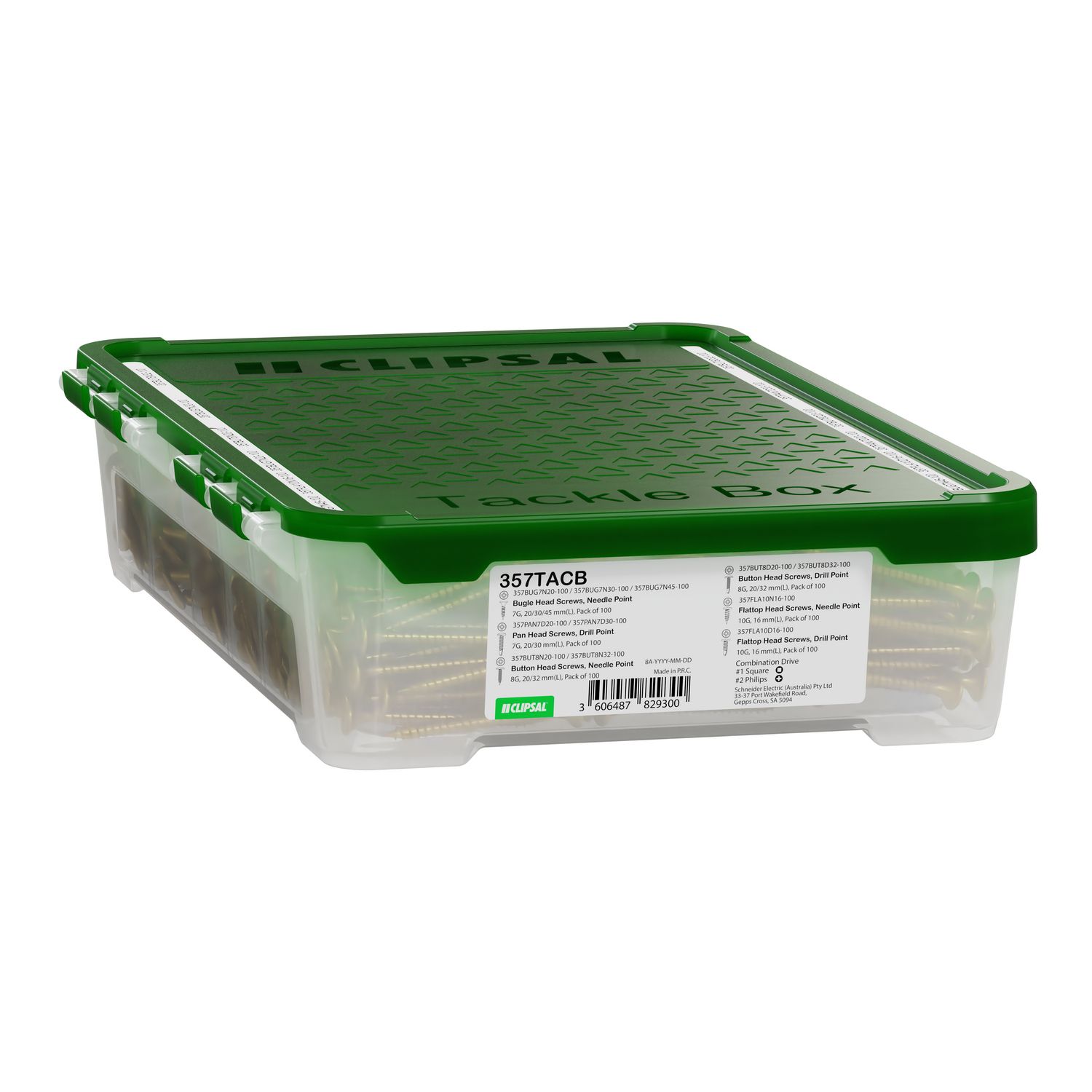 Picture of Tackle box, Clipsal General Accessories, 11 set of screw multipack type