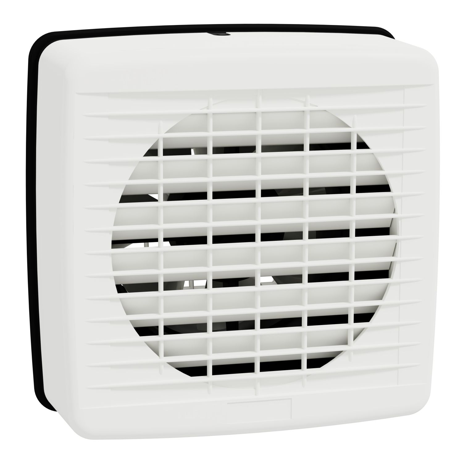 Picture of Exhaust fan, Airflow, wall, 150mm blade dia, auto louvre, white