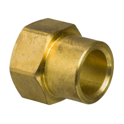 Picture of 2 x DN50 Solder End Connections with Fibre Gaskets, G 2.1/2 to valve, 54mm Solder