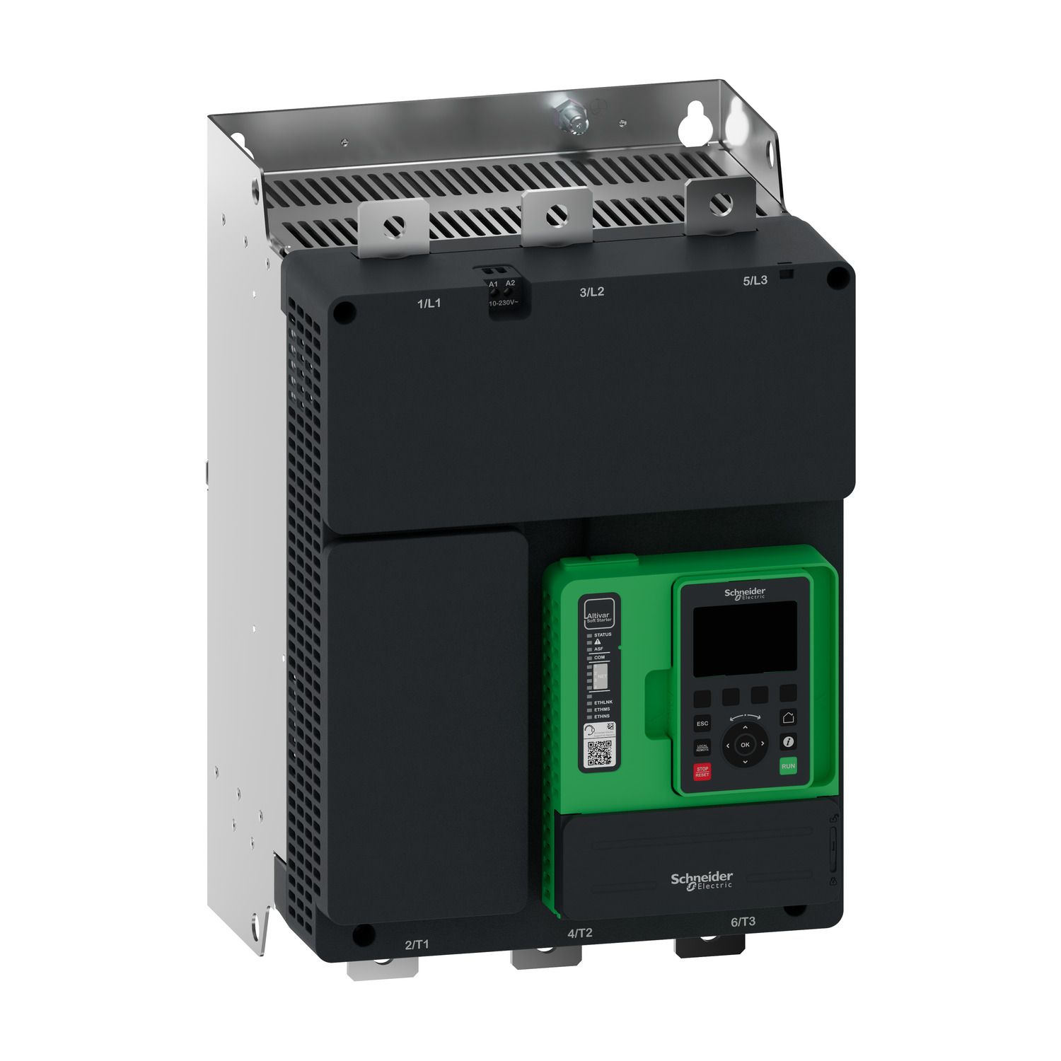 Picture of Soft starter, Altivar Soft Starter ATS490, 480A, 208 to 690V AC, control supply 110 to 230V AC