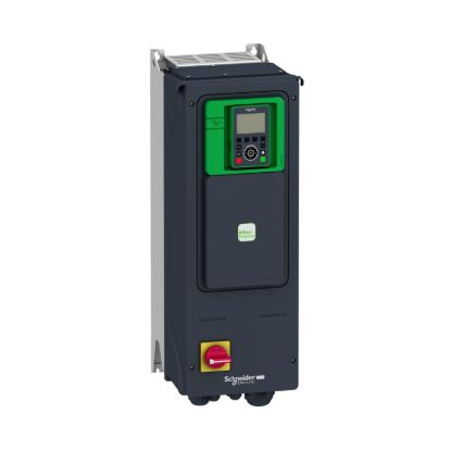 Picture of variable speed drive, Altivar Process ATV900, ATV950, 7.5kW, 400 to 480V, with braking unit, switch, IP55