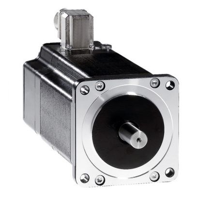 Picture of 3-phase stepper motor - 4.52 Nm - shaft Ã˜ 9.5mm - L=98mm - w/o brake - conn