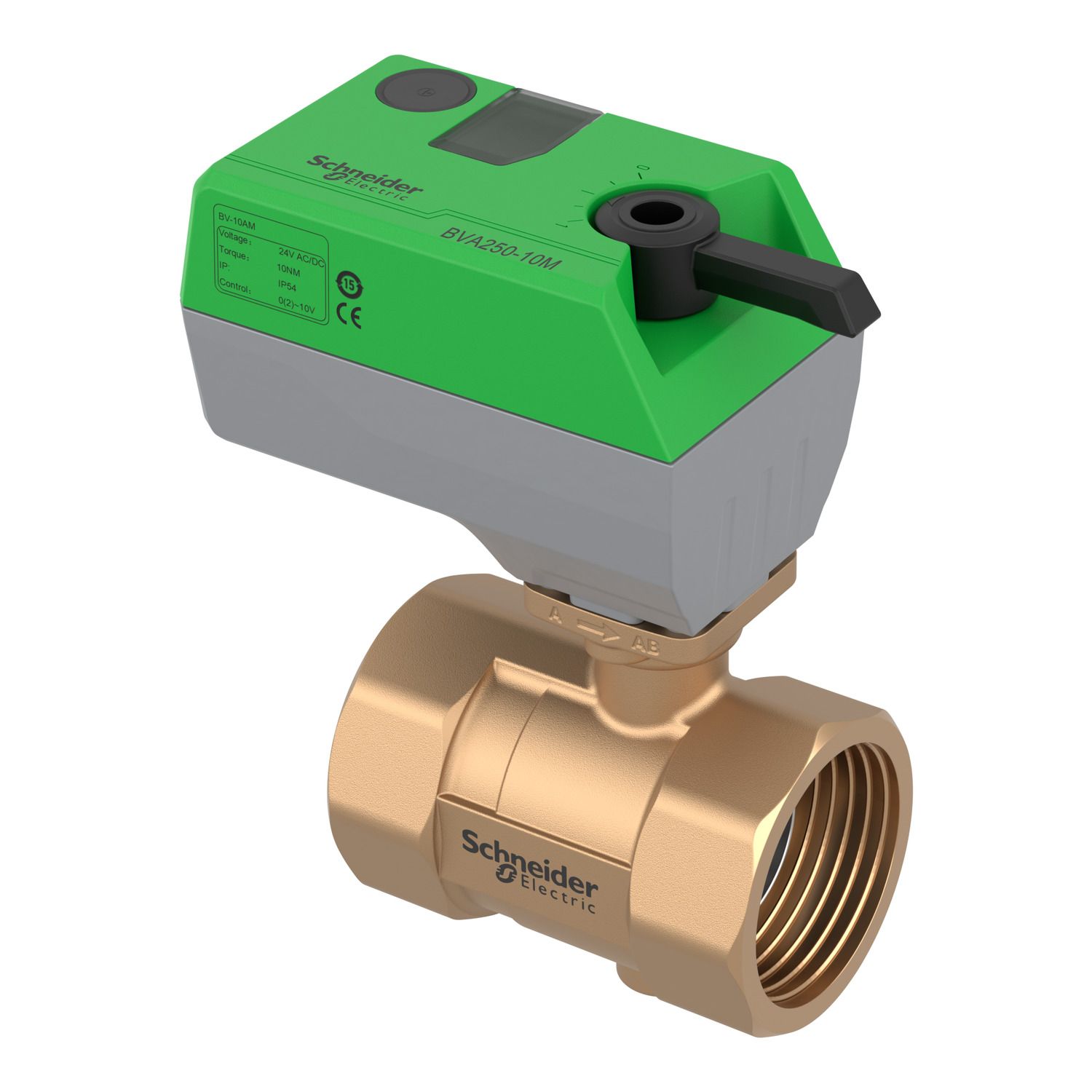 Picture of Ball Valve Assembly, DN20, 24V, 3Nm, modulating