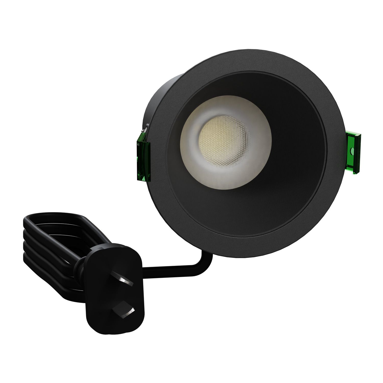 Picture of Downlight, Clipsal - Lighting, 750lm, recessed low glare, black