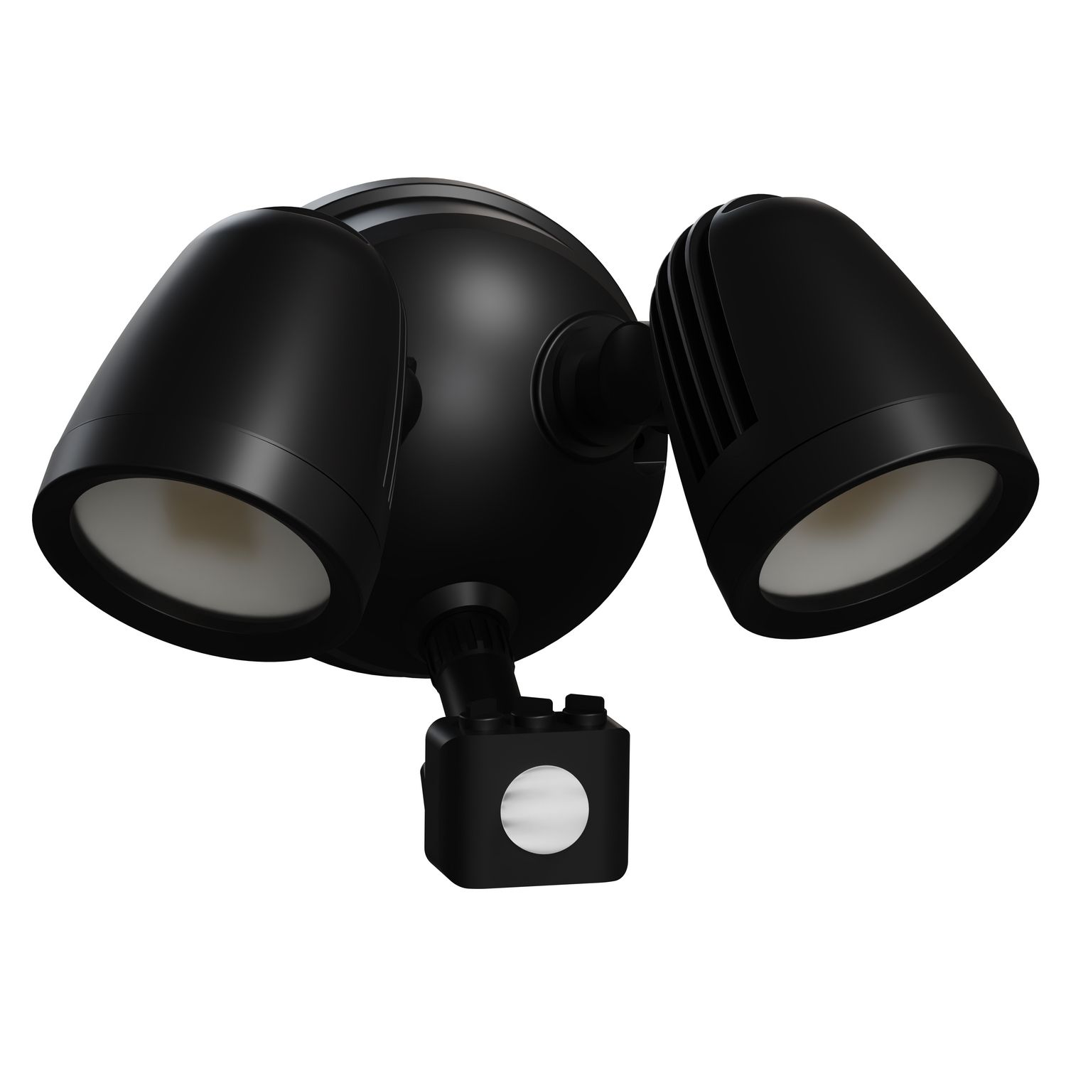 Picture of Spot light twin LED, Clipsal, with sensor, IP54, IK04, black