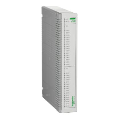 Picture of digital outputs PowerLogic T500, DO280/C1 hot-swappable expansion module 32 transistor outputs with 1 millisecond timestamping, direct connection