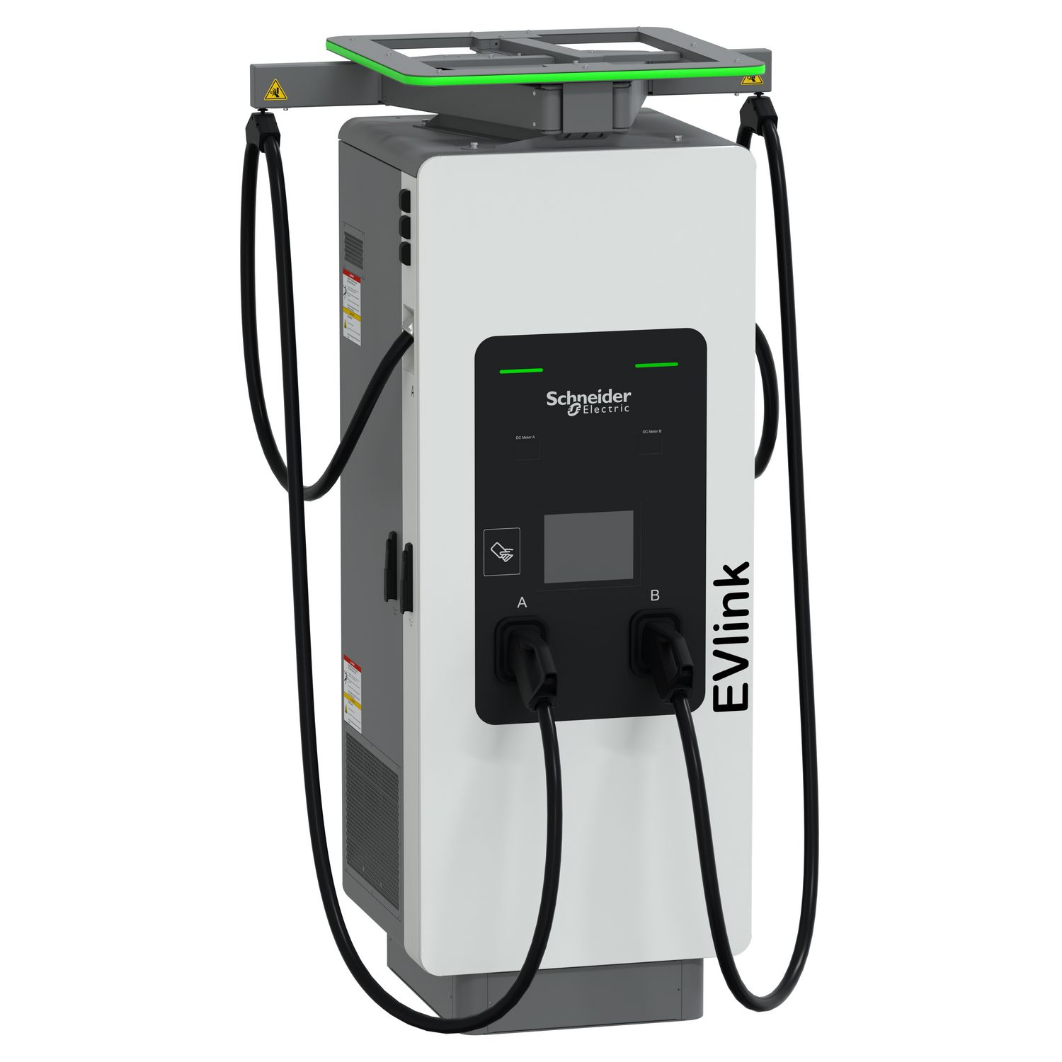 Picture of Fast charging station, EVlink Pro DC 320, 320kW, 2xCCS2, 3.8m cable range, cable management