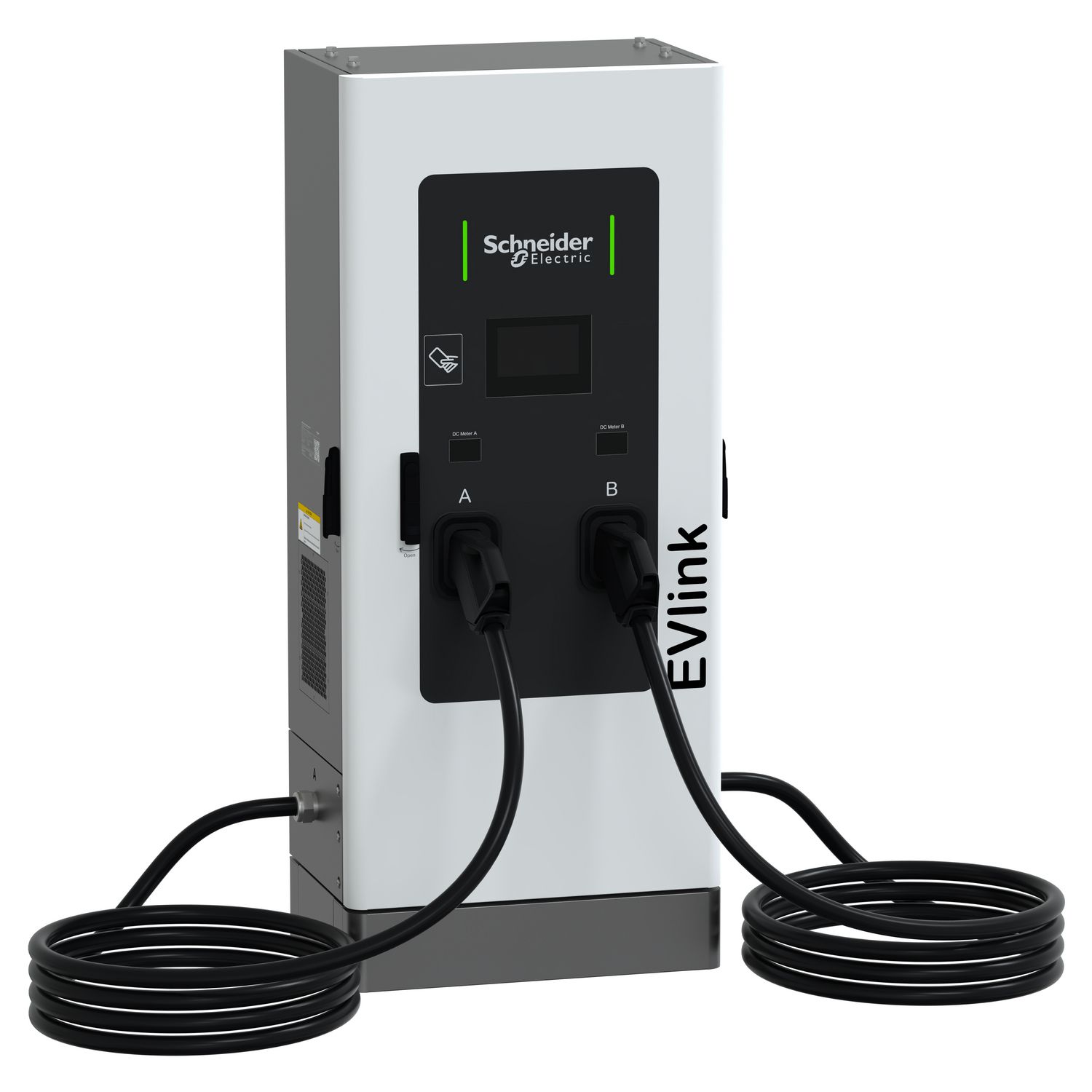 Picture of Fast charging station, EVlink Pro DC 60 V2, 60kW, 2xCCS2, 7.5m cable range