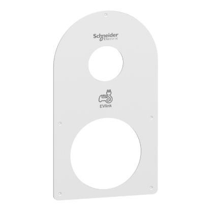 Picture of Front Panel, EVlink Pro AC, for 1 wall-mounted charging station, plastic