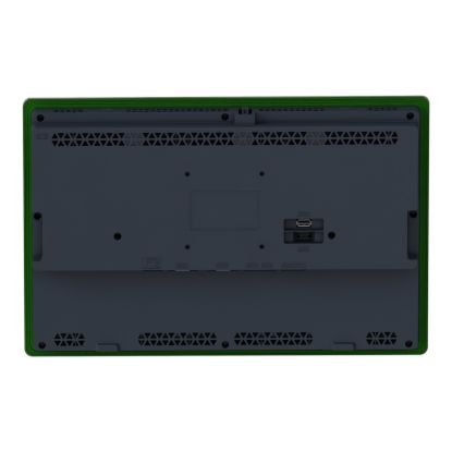 Picture of touch panel screen, Harmony ST6, 15inch wide display, 2COM, 2Ethernet, USB host and device, 24V DC