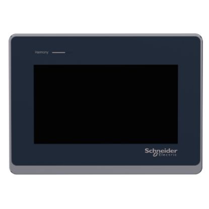 Picture of touch panel screen, Harmony ST6 , 7inch wide display, 2Ethernet, USB host and device, 24V DC