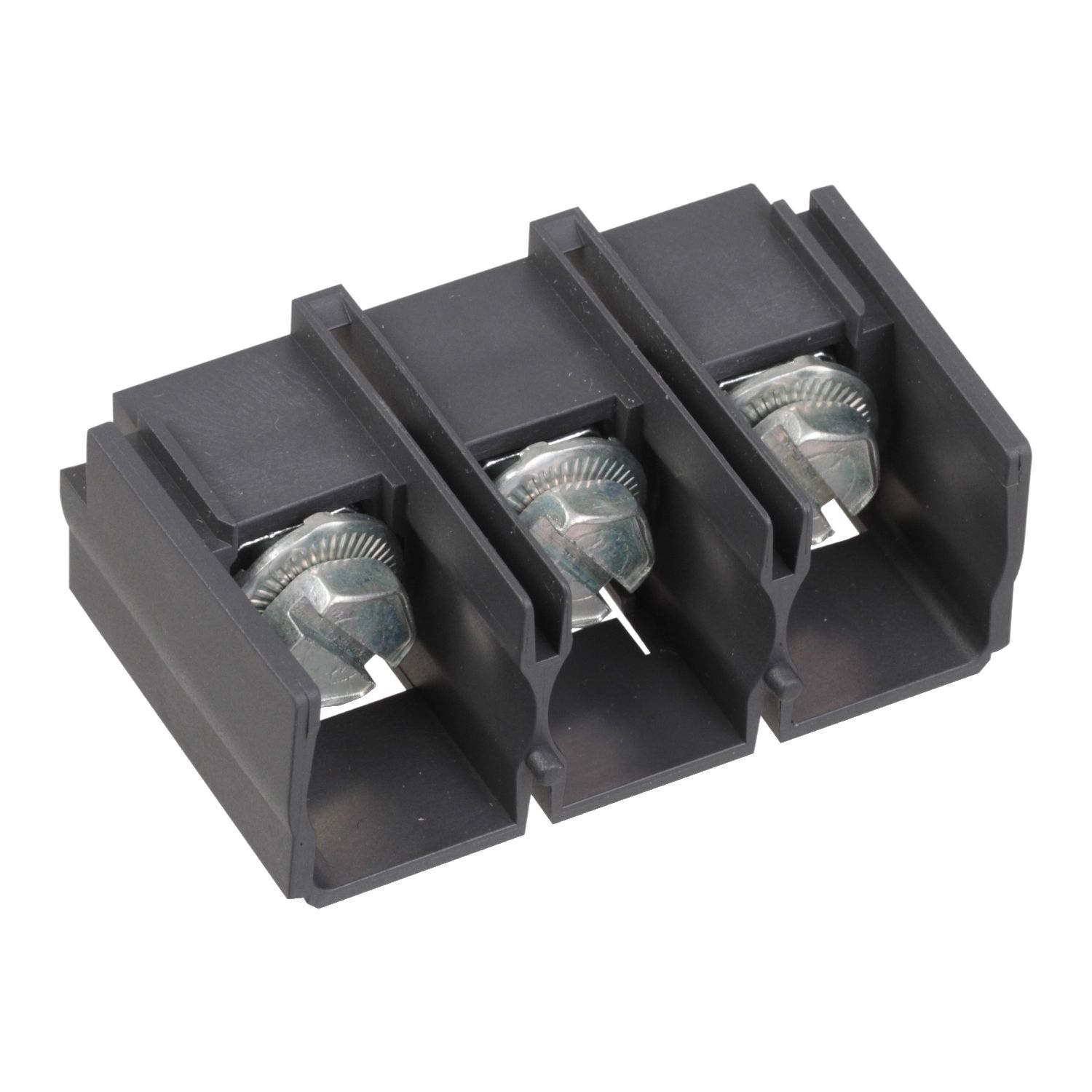 Picture of Terminal block, TeSys Deca, for contactors LC1D40A-D80A 3P, ring-lugs screw terminals