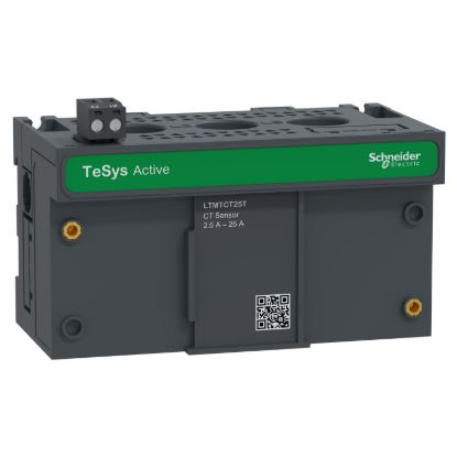 Picture of Electronic motor relay sensor, TeSys Tera, CT, Horizontal 2.5 to 25A