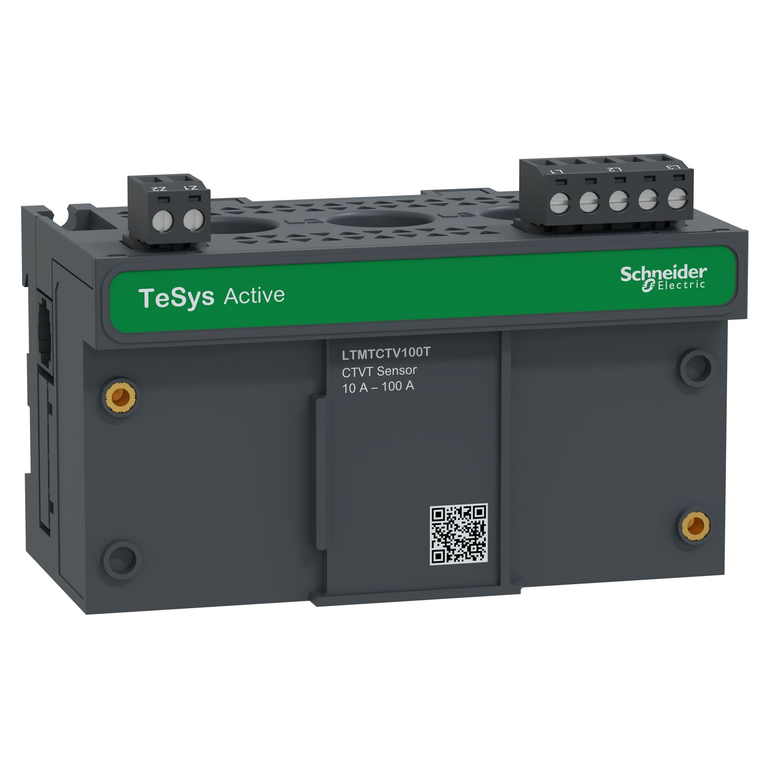 Picture of Electronic motor relay sensor, TeSys Tera, CTVT, Horizontal 10 to 100A