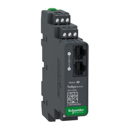 Picture of Electronic motor relay expansion, TeSys Tera, Digital 4 Inputs 2 Outputs DC