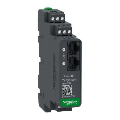 Picture of Electronic motor relay expansion, TeSys Tera, Digital 4 Inputs 2 Outputs AC