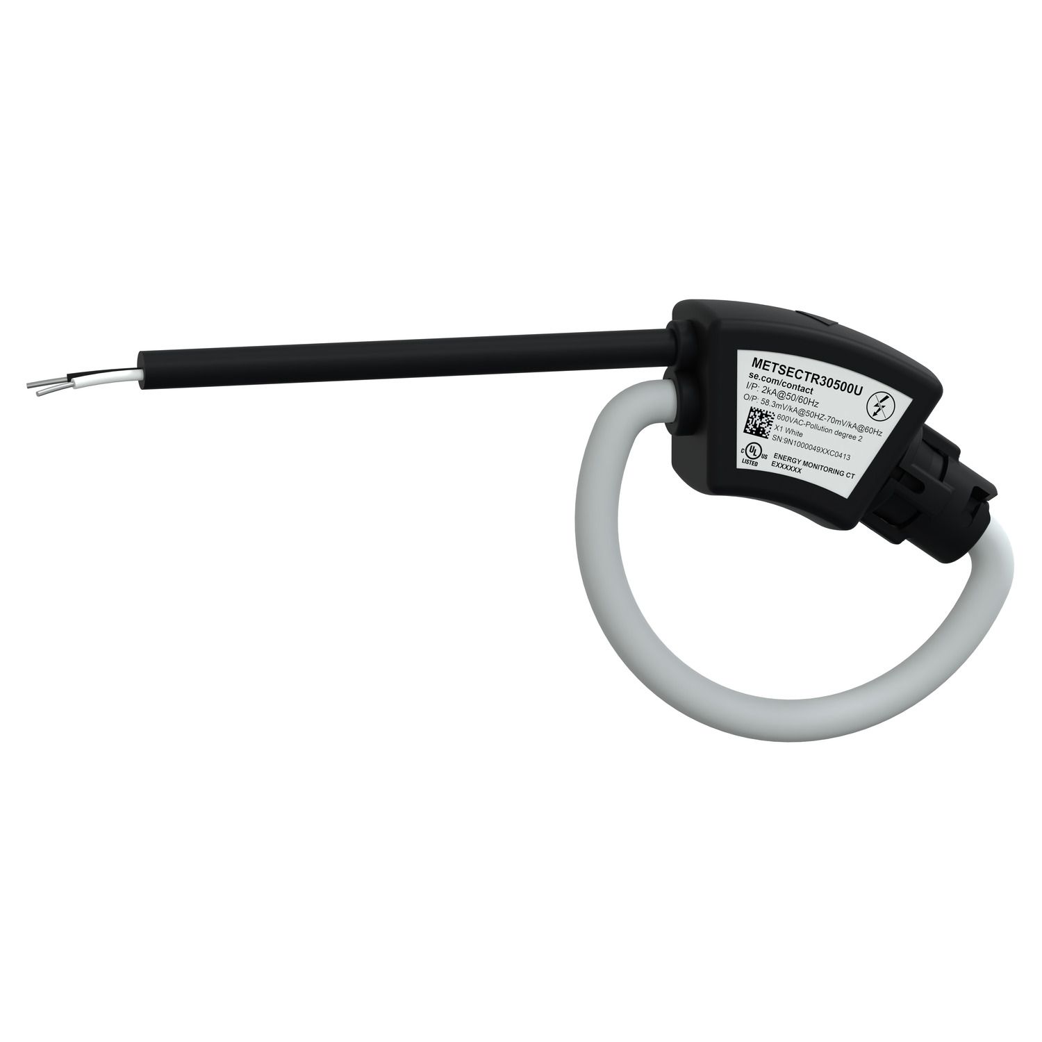 Picture of PowerLogic - Ropestyle current tranformer - 2000 A - d=96 mm - lead=2.4 m