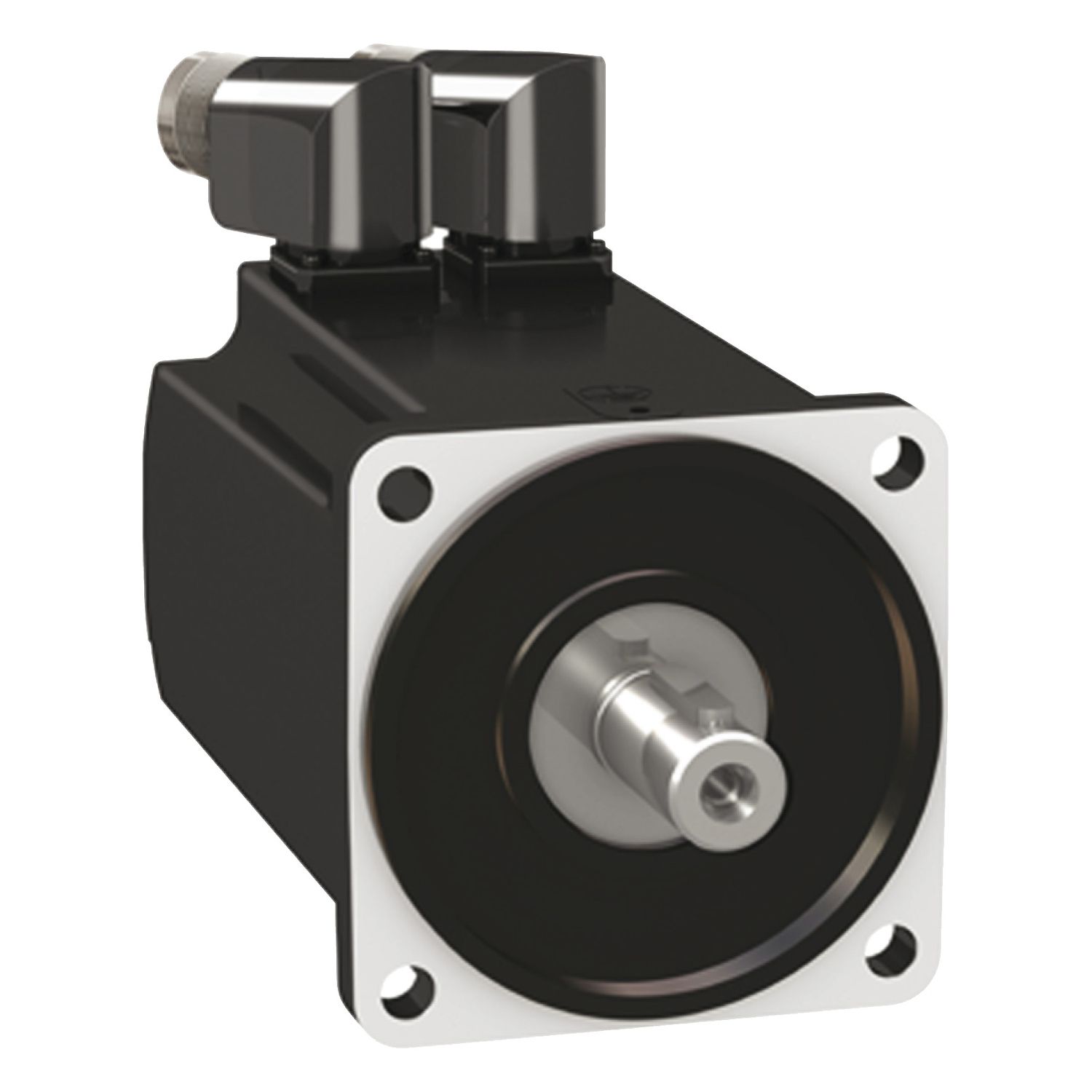 Picture of MH3 servomotor, 100mm, 3 stacks, smooth Shaft, SinCos Singleturn 128, no Brake, angular, IP65