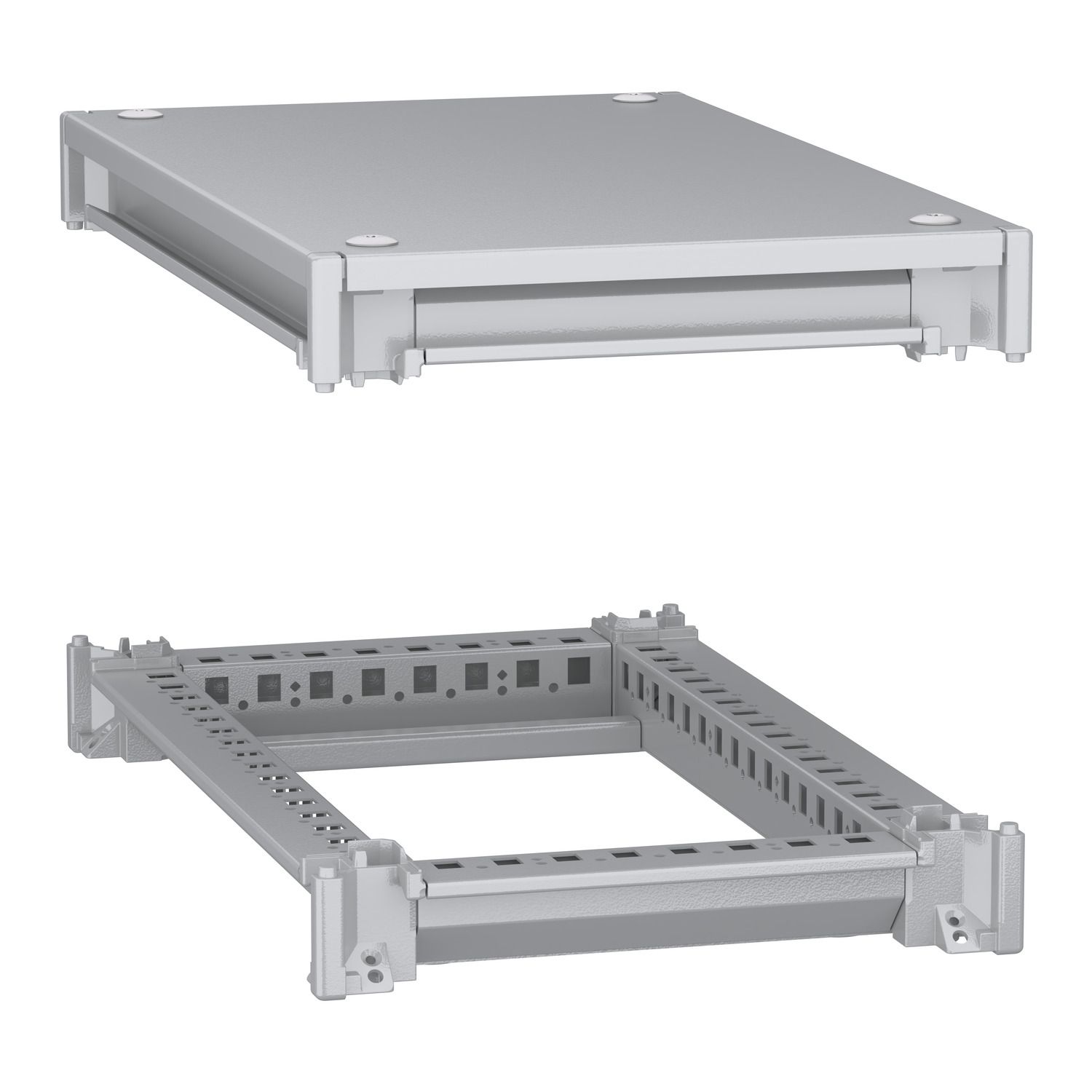 Picture of Bottom and top frame, PanelSeT SFN, for electrical enclosure W300 D500mm, roof included