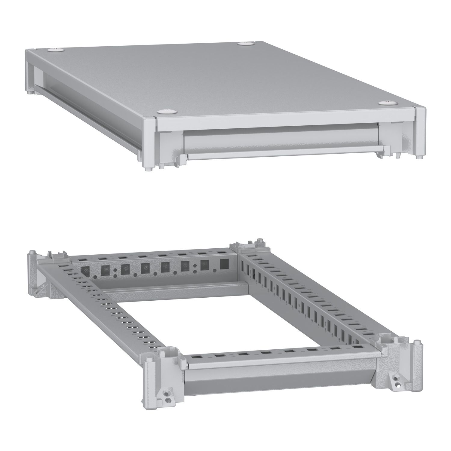Picture of Bottom and top frame, PanelSeT SFN, for electrical enclosure W300 D600mm, roof included