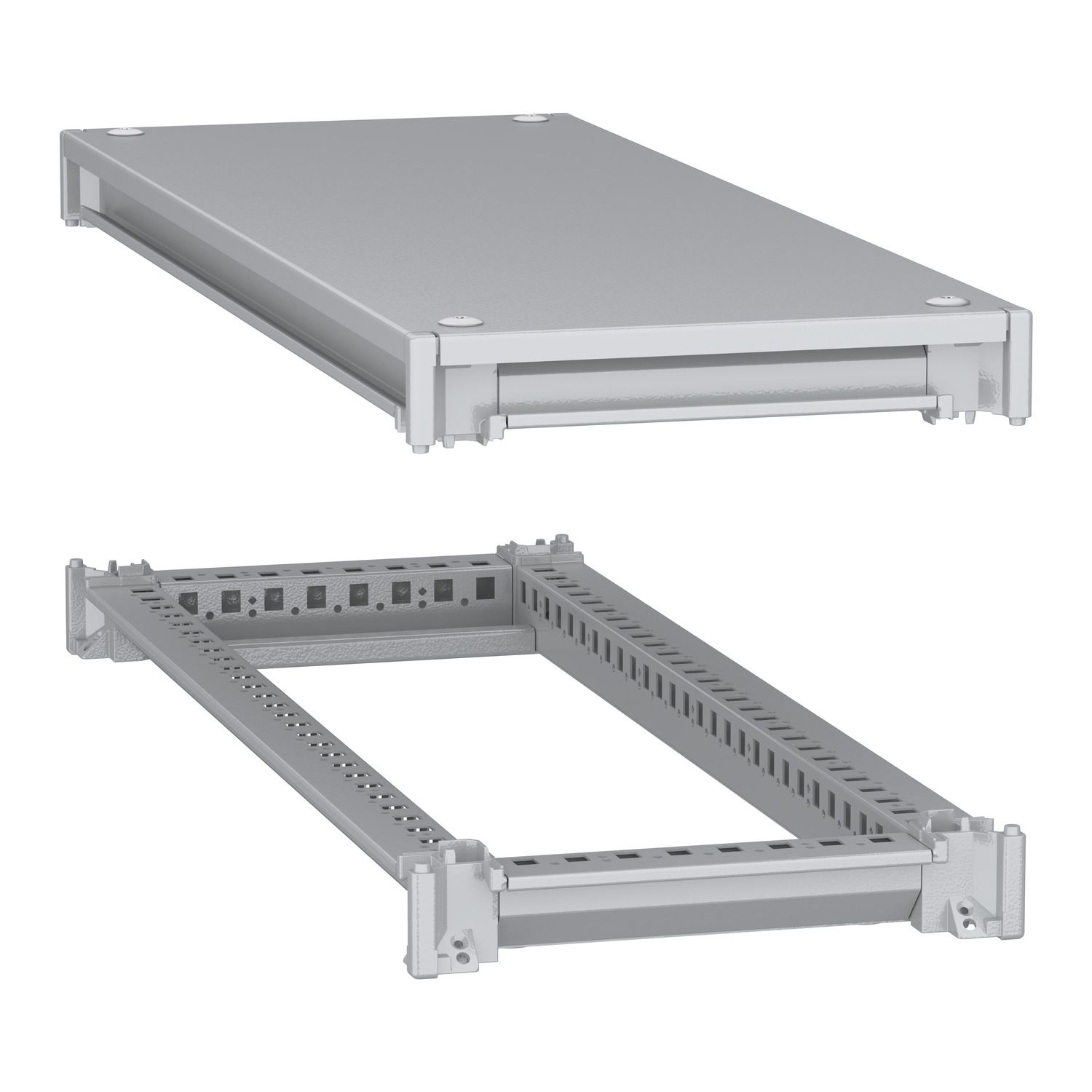 Picture of Bottom and top frame, PanelSeT SFN, for electrical enclosure W300 D800mm, roof included