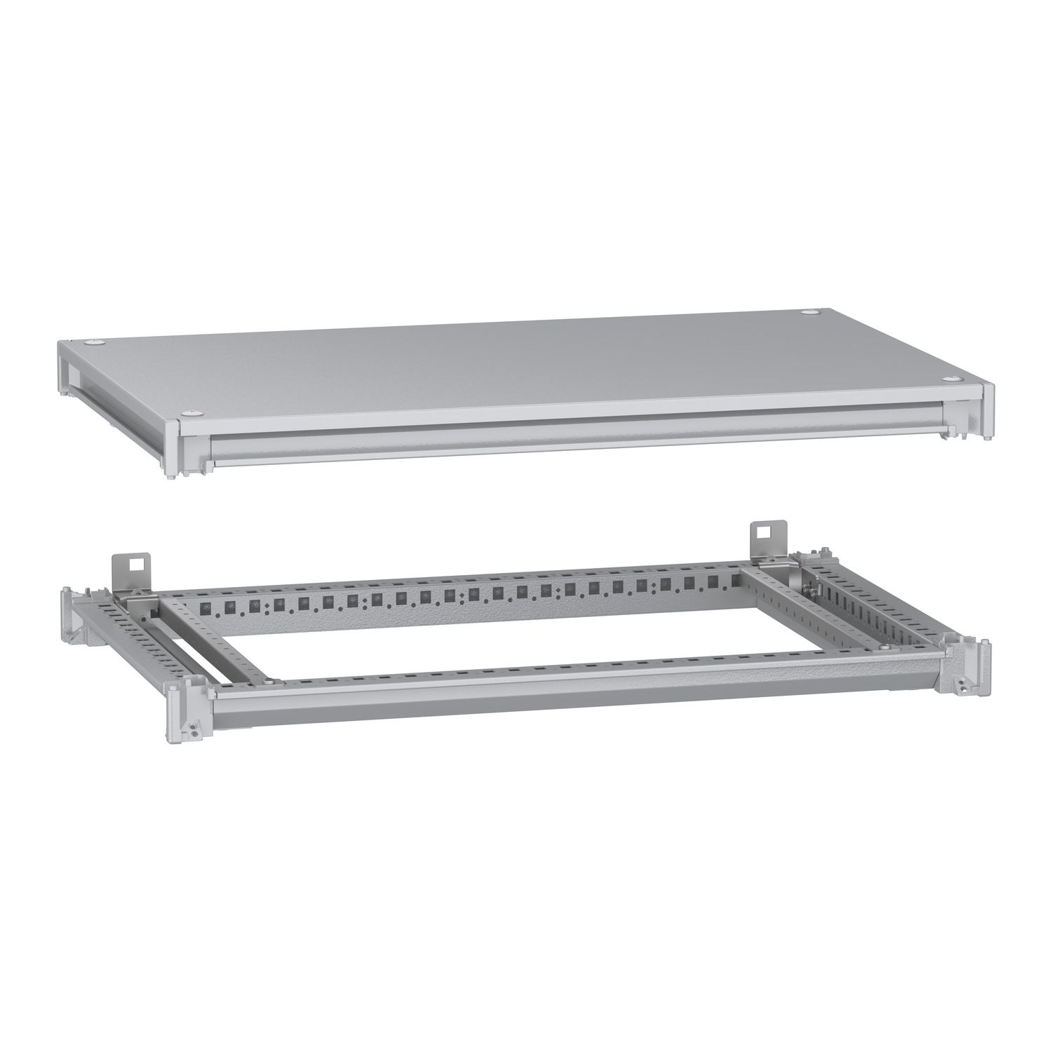 Picture of Bottom and top frame, PanelSeT SFN, for electrical enclosure W800 D500mm, roof included