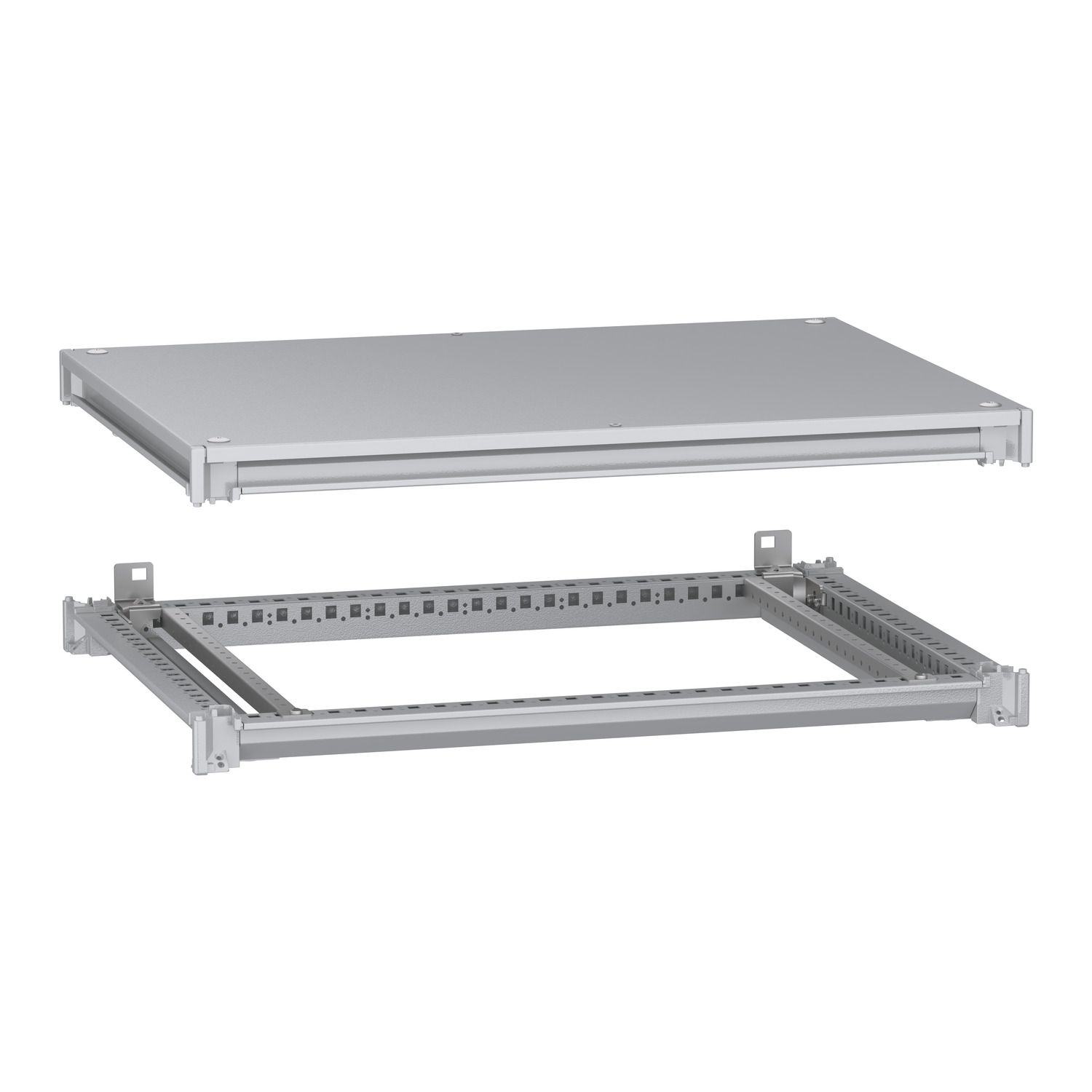 Picture of Bottom and top frame, PanelSeT SFN, for electrical enclosure W800 D600mm, roof included