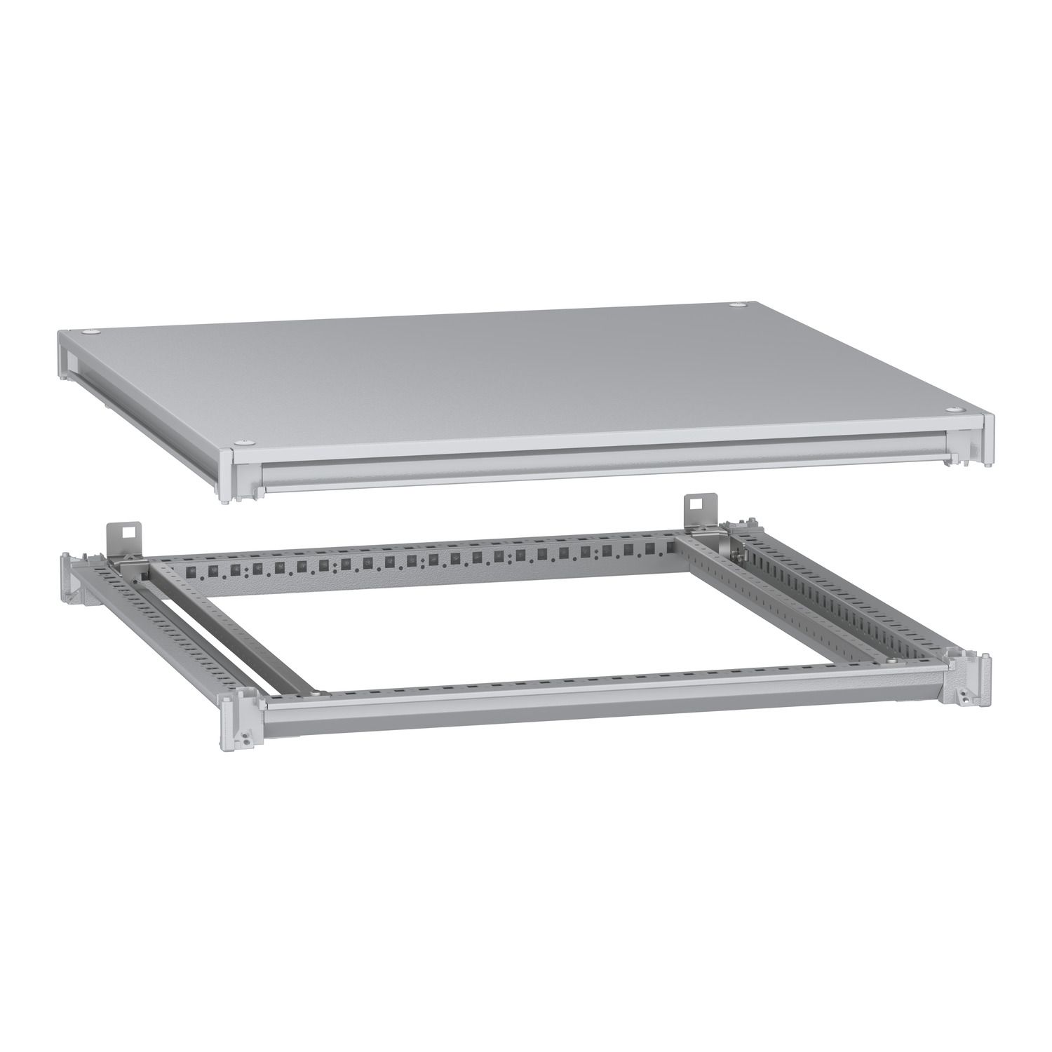 Picture of Bottom and top frame, PanelSeT SFN, for electrical enclosure W800 D800mm, roof included