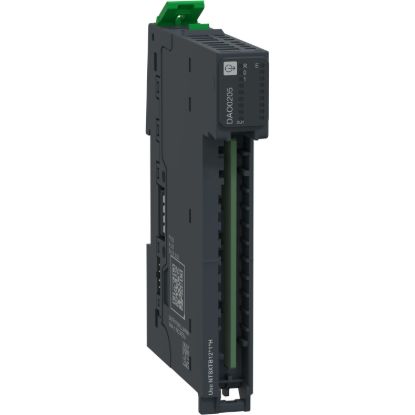 Picture of Discrete Output Module + Base, 2 Out, 1A, 100V to 240V AC, 1/2/3 Wires, Modicon Edge I/O NTS