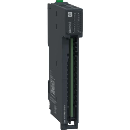 Picture of Discrete Input Module, 16 In, 24V DC, Source, 1 Wire, Modicon Edge I/O NTS