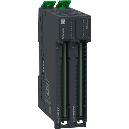 Picture of High Speed Counter Module + Base, 2 Incremental In, 24V DC, 250kHz, 4 In, 8 Out, Modicon Edge I/O NTS