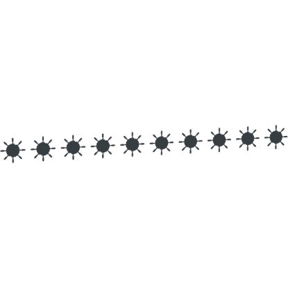 Picture of Accessory, Wheel of 8 Flexible Coding Keys, Set of 10 Units, Modicon Edge I/O NTS