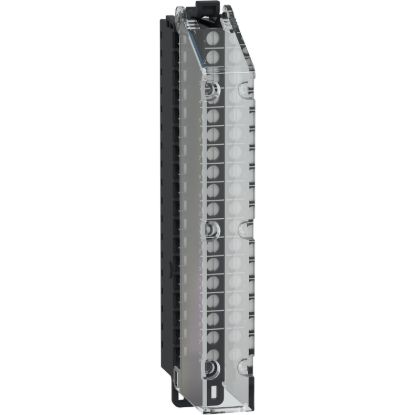 Picture of Screw Terminal Block, 18 Points, 5mm Pitch, With Cover, Use on High Height Module (X), Hardened, Modicon Edge I/O NTS