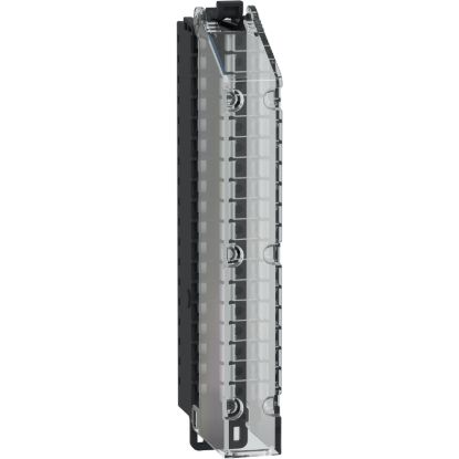 Picture of Spring Terminal Block, 18 Points, 5mm Pitch, With Cover, Use on High Height Module (X), Hardened, Modicon Edge I/O NTS