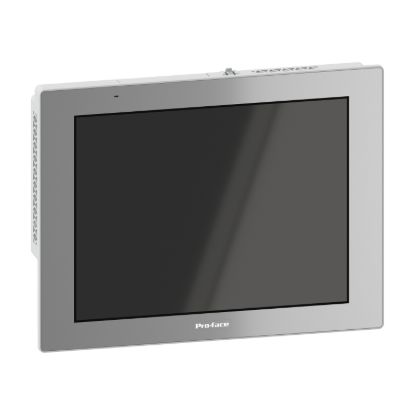 Picture of touch panel screen, Proface GP6000, 12.1 inch, XGA, All in one, Analog single, 2xCOM, 2xETH, USB A & micro B, SD, DC, Coated