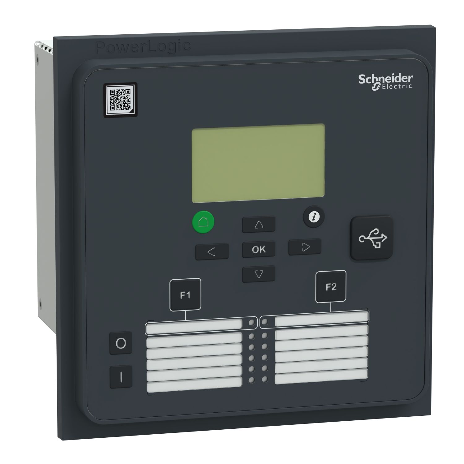 Picture of ECOFIT Sepam S20/S40 with Easergy P3U30, English, 2 RJ45, 12 V DC, 24...230 V AC/DC, 24...48 V