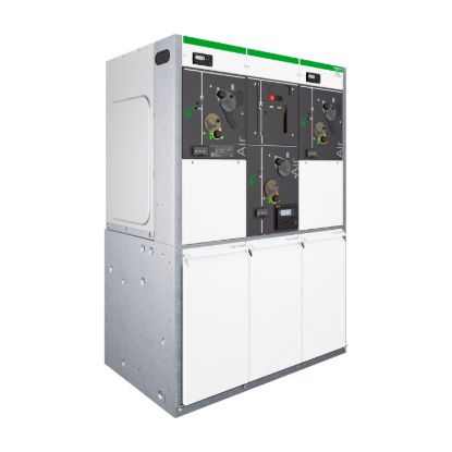 Picture of Ring Main Unit, RM AirSeT, 12kV, non-extensible, 3 functions, IBI, 50Hz, 630A, 20kA 1s, height 1.6m