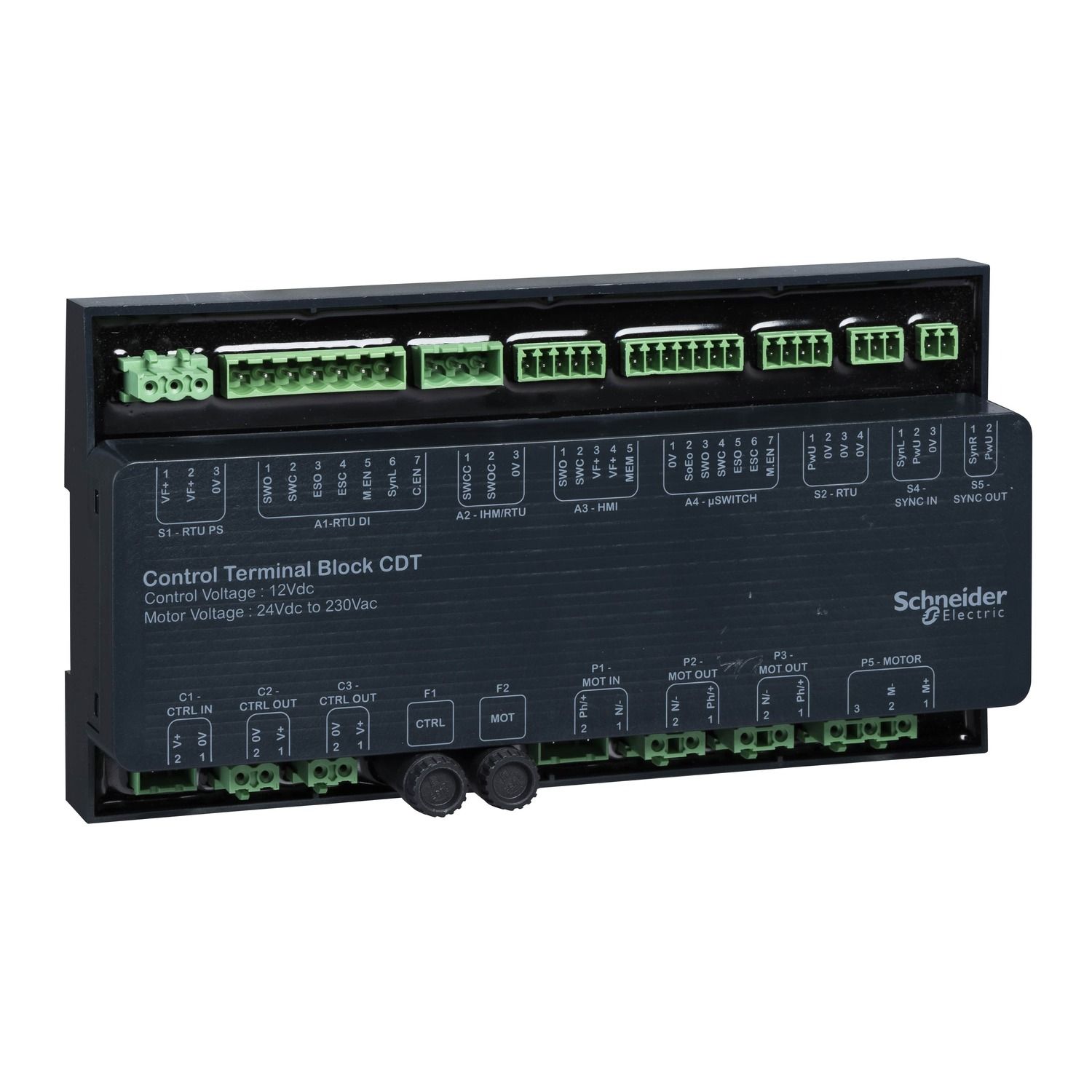 Picture of Control terminal block for CDT, SM AirSeT, RM AirSeT, 48 VDC