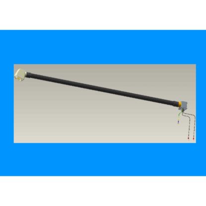 Picture of Low voltage plug, LF, spare part, male, with wires, fixed version LF1 and LF2, SF1 mechanism type A1 and B1