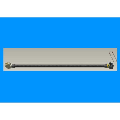 Picture of Low voltage plug, LF, spare part, male, with wires, fixed version, LF3