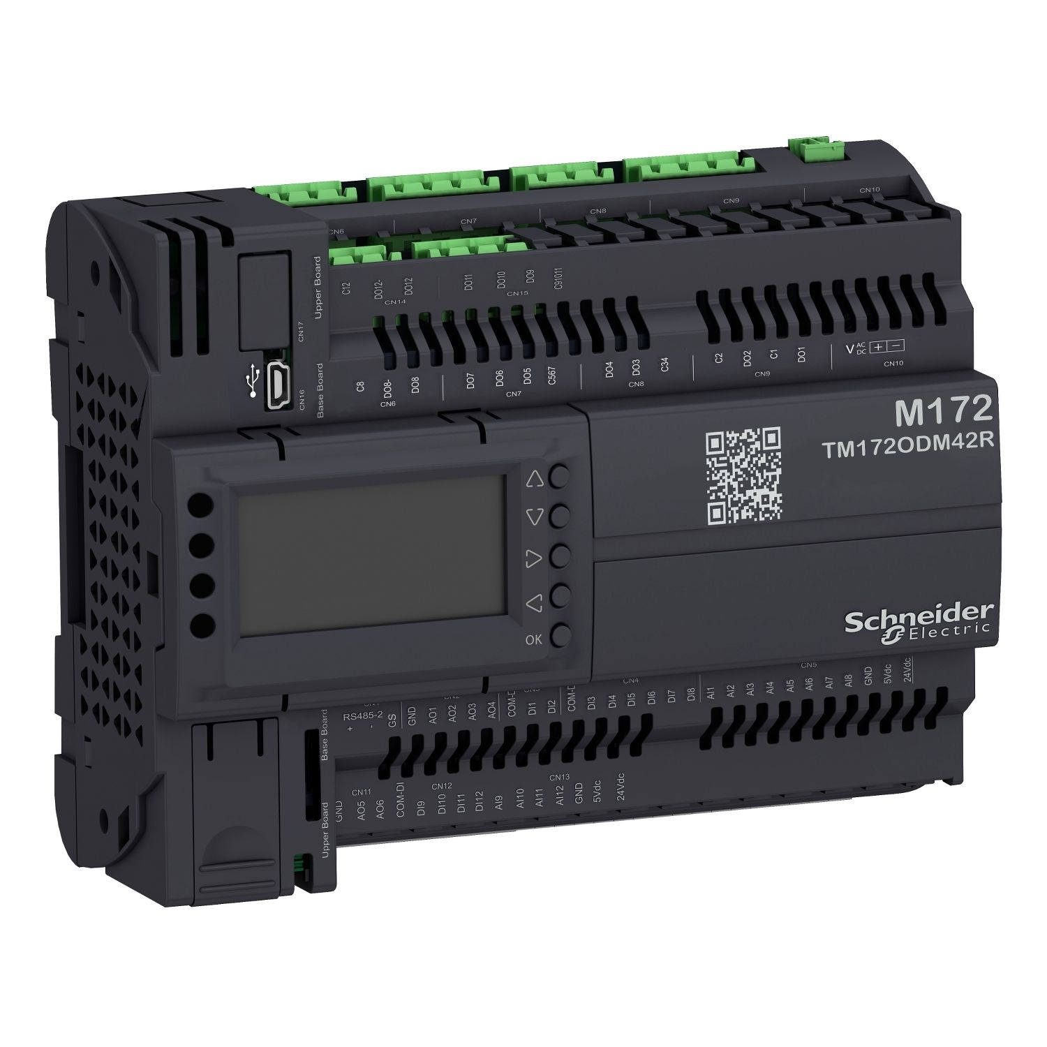 Picture of Controller, Modicon M171/M172/M173, optimized display 42 IO