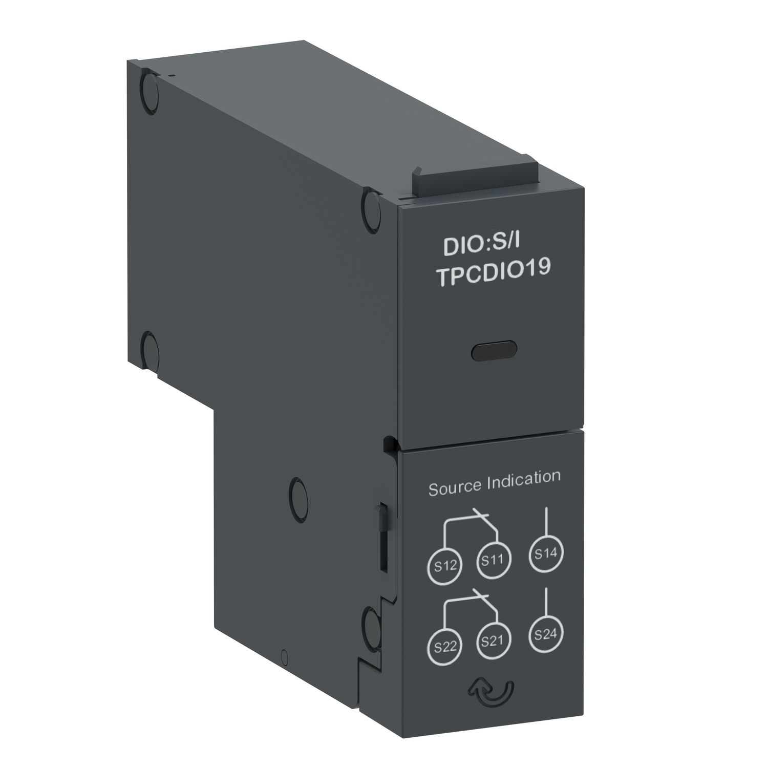 Picture of Function module, TransferPacT, source availability output, 2NO+2NC dry contact, 250VAC or 30VDC