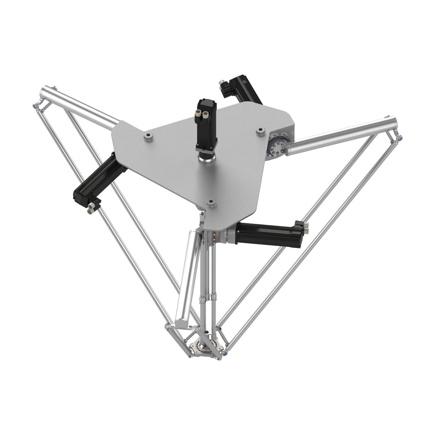 Picture of Delta 3 robot; P6; 3 to 4 axis; 10 kg permissible load(15 kg with restrictions); 0 to 1600 mm working envelop